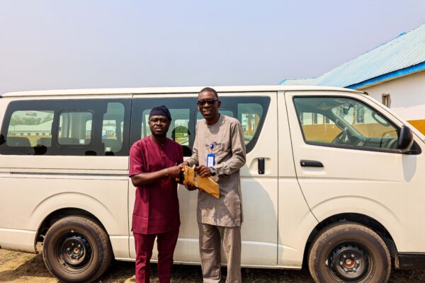 SIFAX Boss, Afolabi Lauds Gerar University On Infrastructure, Donates Bus